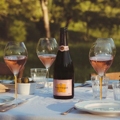 Veuve Clicquot Rosé Champagne - Elegant Sparkling Wine Experience - Shopthatapp.ca