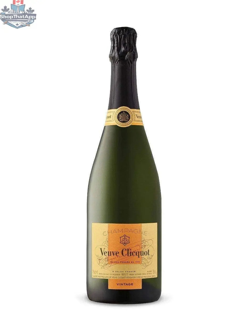 Veuve Clicquot Vintage Champagne Ponsardin Brut - Premium Sparkling Wine - Shopthatapp.ca
