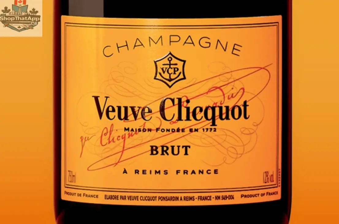Veuve Clicquot Yellow Label Champagne - Celebrate with Elegance and Taste - Shopthatapp.ca