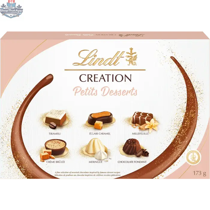 Lindt Creation Petits Dessert Chocolates Assorted Box, 173g - Shopthatapp.ca