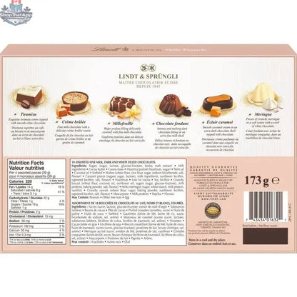 Lindt Creation Petits Dessert Chocolates Assorted Box, 173g - Shopthatapp.ca