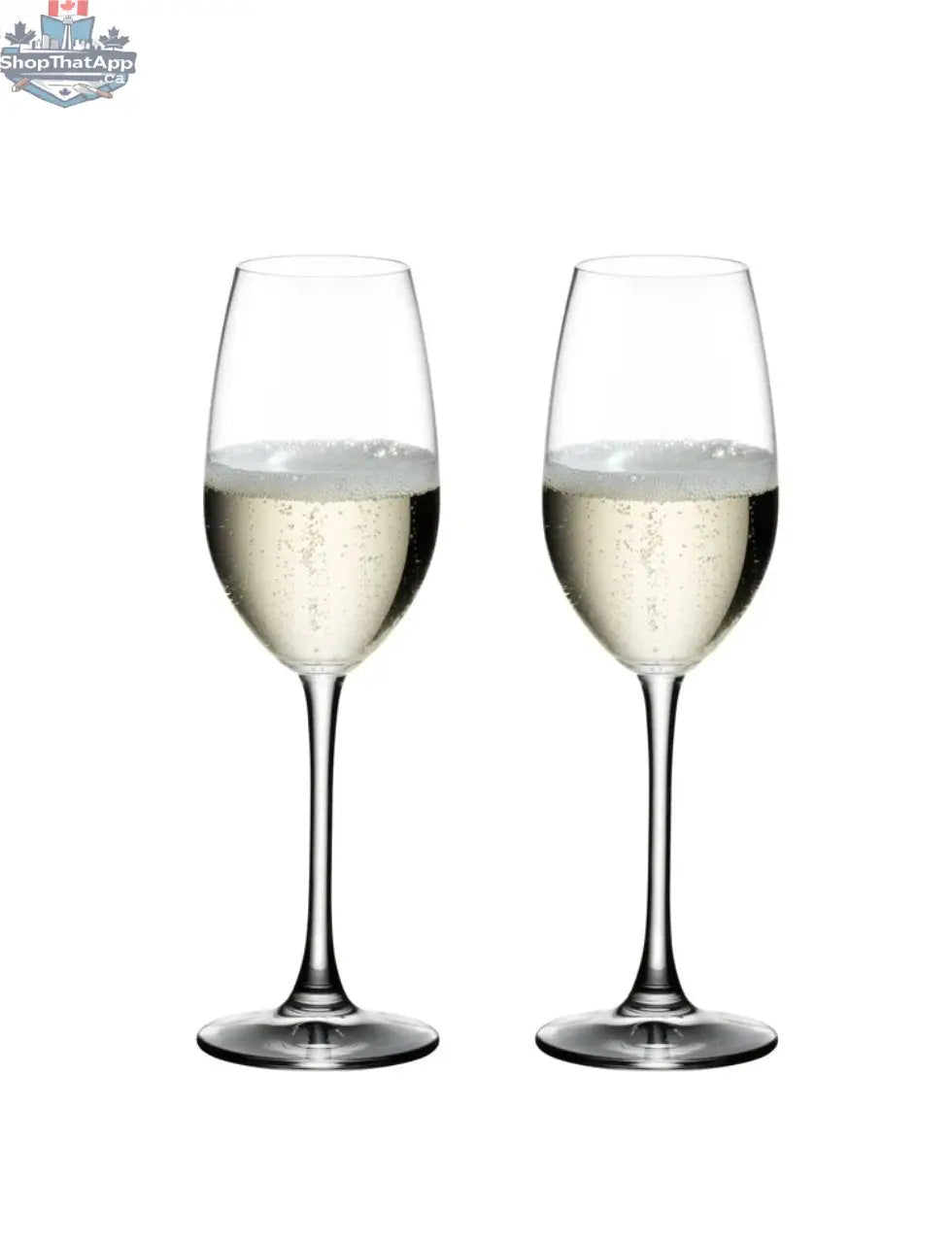 Riedel Champagne Glasses Set of 2 - Perfect for Celebrations - Shopthatapp.ca