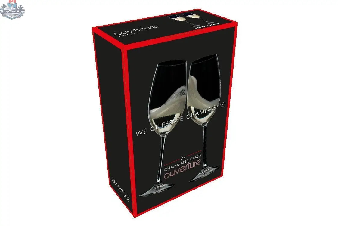 Riedel Champagne Glasses Set of 2 - Perfect for Celebrations - Shopthatapp.ca