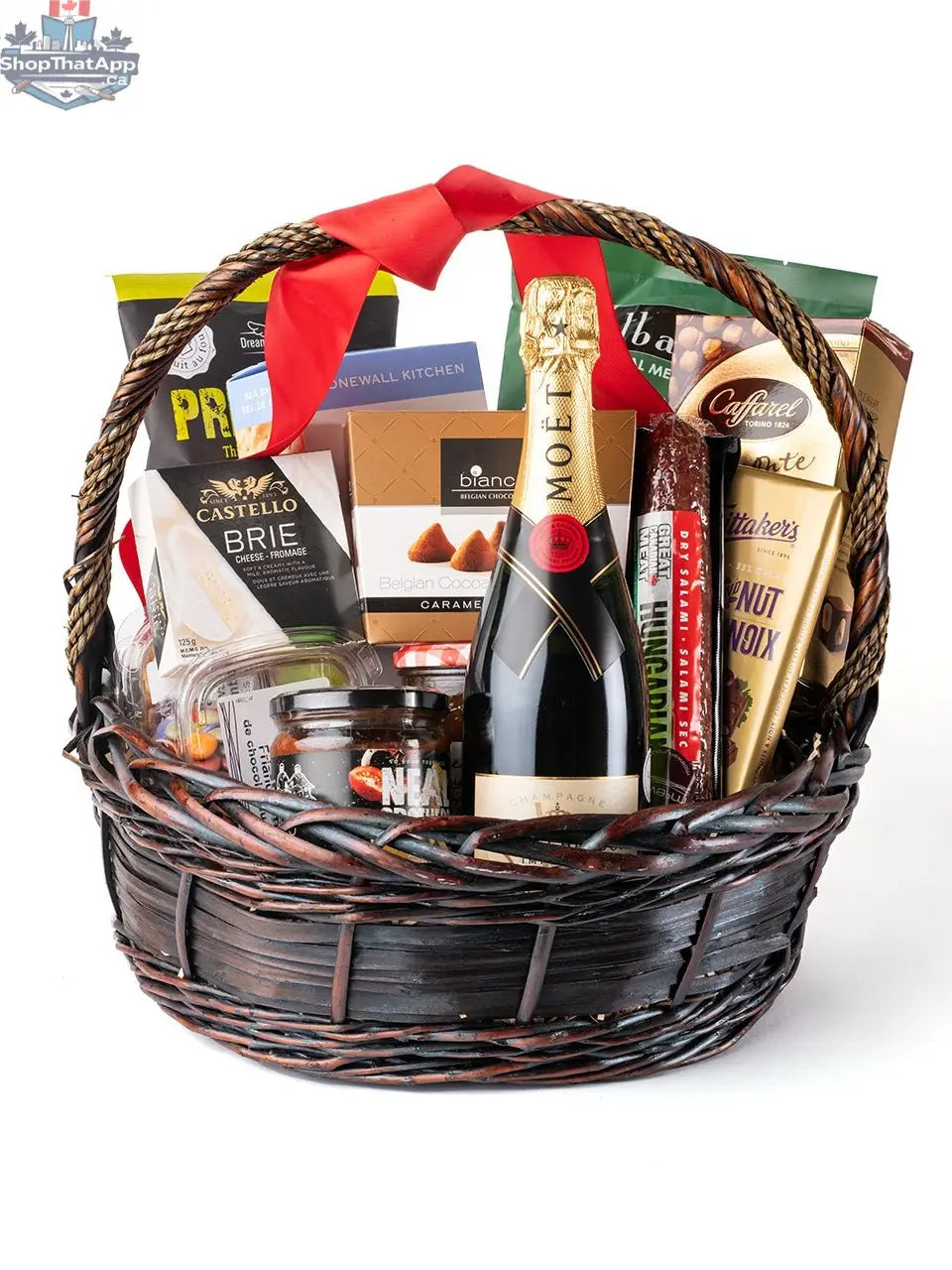 Vyno Gift Basket - Savory and Sweet Gourmet Treats - Shopthatapp.ca