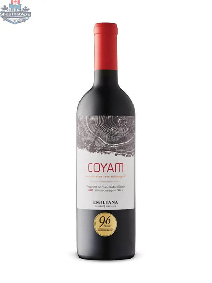 Emiliana Coyam Organic Red Blend - Perfect Pairing with Glenfiddich 12 Year Old Whisky - Shopthatapp.ca