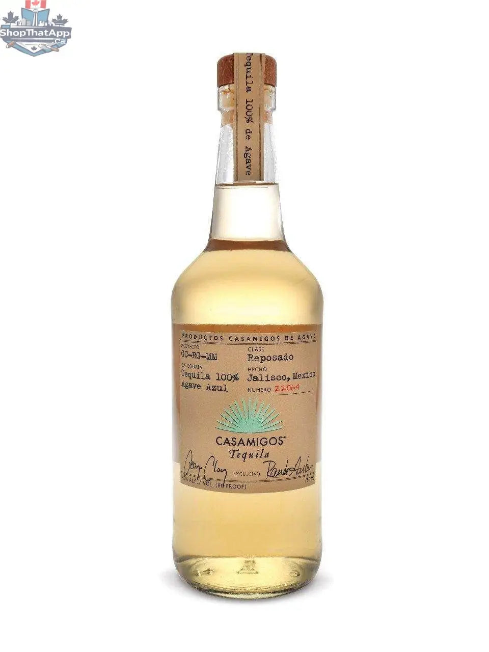 Casamigos Reposado Tequila - Smooth and Rich Flavor for Every Occasion - Shopthatapp.ca