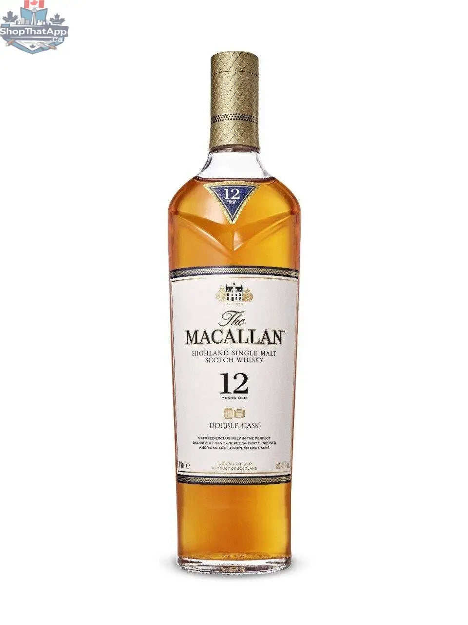 Macallan 12 Year Old Double Cask - Shopthatapp.ca