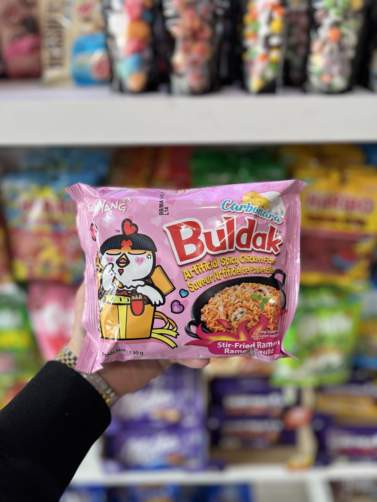BULDAK - SPICY CHICKEN FLAVOUR CARBONARA - Www.Shopthatapp.ca
