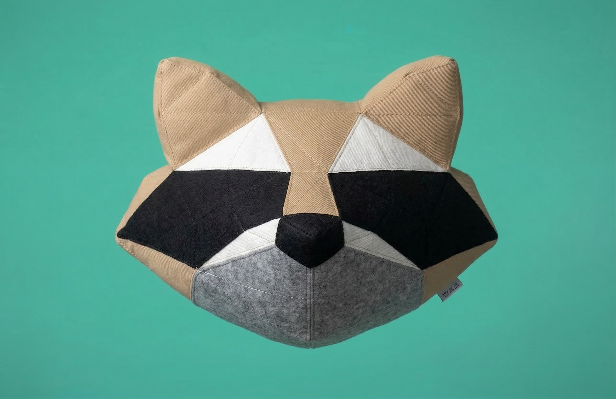 Sewing Patterns Cute Face Raccoon– Sew by Numbers Plush Pattern - Made in Canada - Www.Shopthatapp.ca