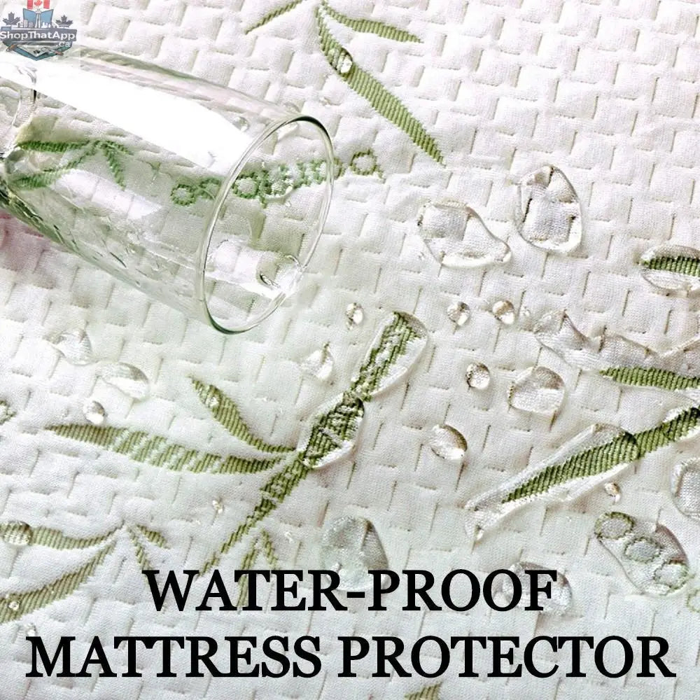 UltraFlex® RADIANCE orthopedic gel mattress with waterproof protector, high-density foam, cooling gel, and spinal support zones.