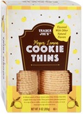 Trader Joe's Meyer Lemon Cookie Thins, 255g - Shopthatapp.ca