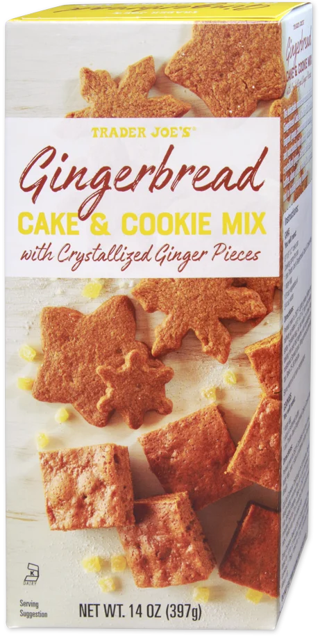 Trader Joe's Gingerbread Cake & Cookie Mix, 397g - Shopthatapp.ca