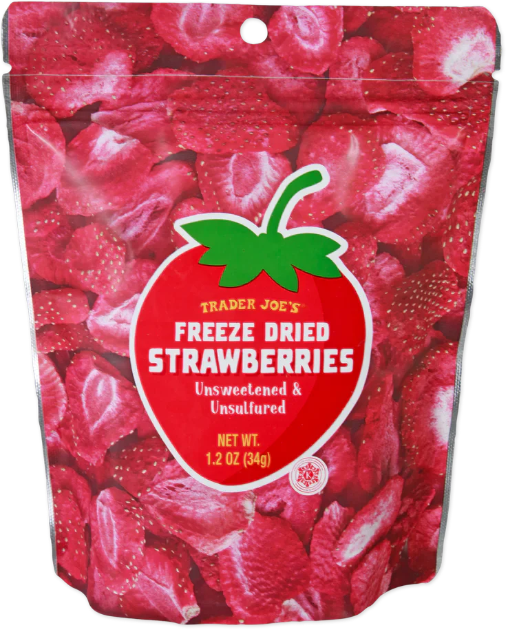 Trader Joe's Freeze Dried Strawberries, 34g - Shopthatapp.ca