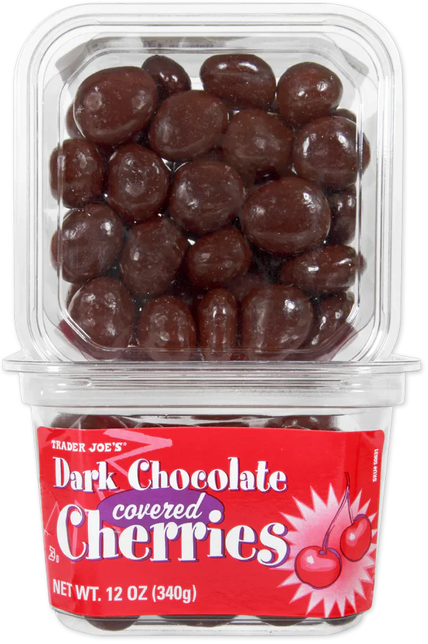 Trader Joe's Dark Chocolate Covered Cherries, 340g - Shopthatapp.ca