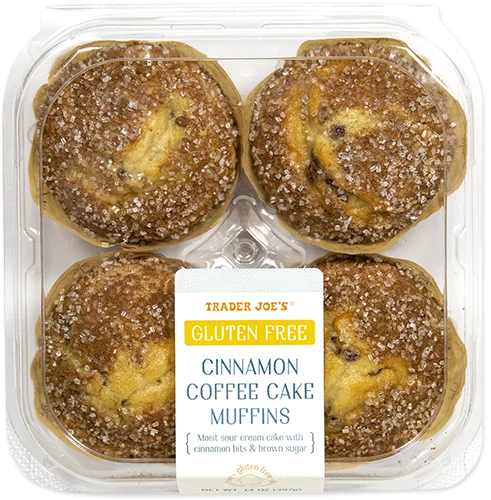 Trader Joe's Gluten Free Cinnamon Coffee Cake Muffins, 397g - Shopthatapp.ca