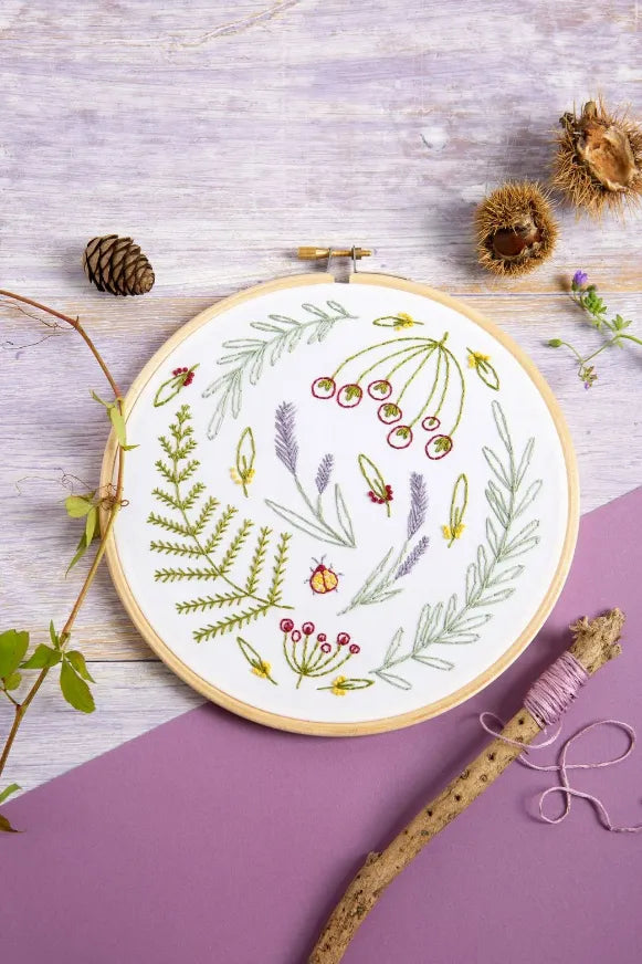 Hawthorn Handmade - Wildwood Embroidery Kit - Shopthatapp.ca