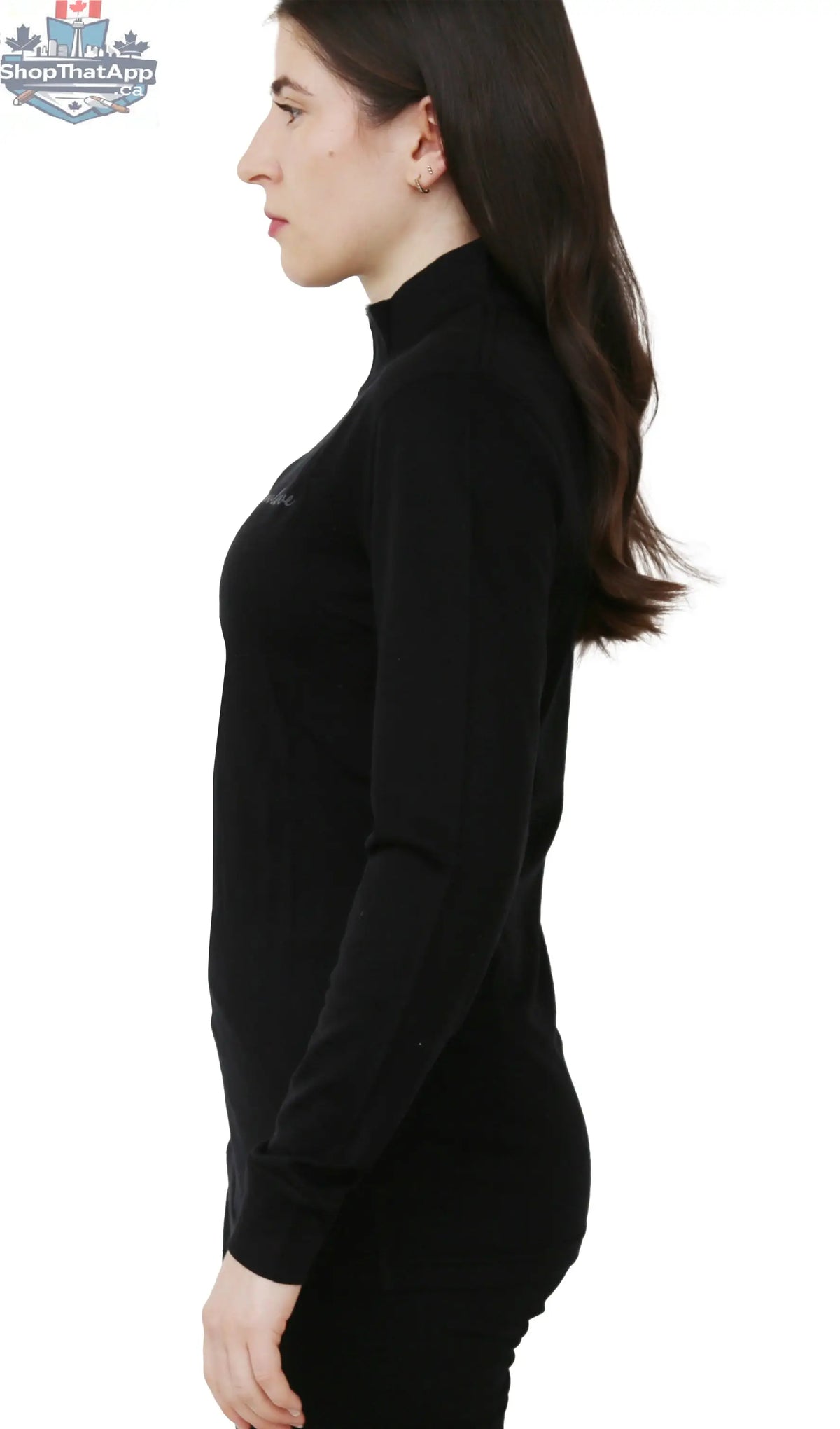 Women's Merino Wool 1/4 Zip Pullover — Midweight - Shopthatapp.ca