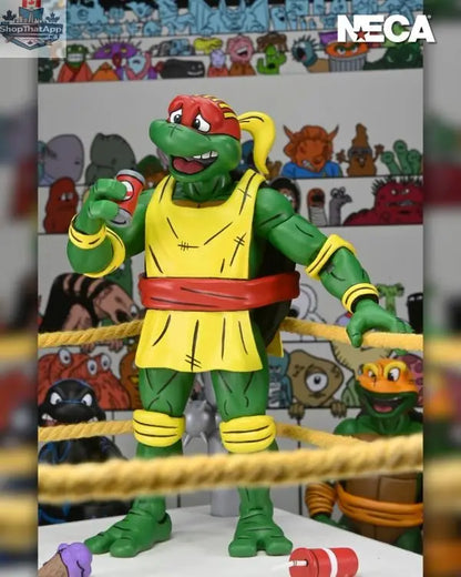 Teenage Mutant Ninja Turtles action figures four-pack featuring adventuring turtles from Archie Comics, toy collectables by Toy Snowman.