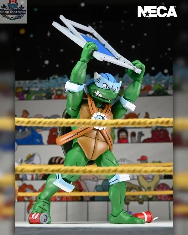 Teenage Mutant Ninja Turtles action figures four-pack from Toy Snowman, featuring detailed Turtle toys for collectors and fans.