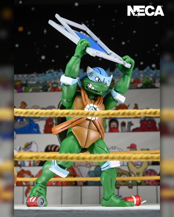 Teenage Mutant Ninja Turtles Adventures Stump Wrestling Turtles (Archie Comics) Four-Pack - Www.Shopthatapp.ca