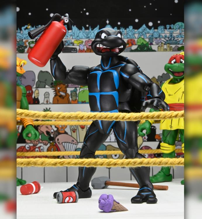 Teenage Mutant Ninja Turtles Adventures Stump Wrestling Turtles (Archie Comics) Four-Pack - Www.Shopthatapp.ca