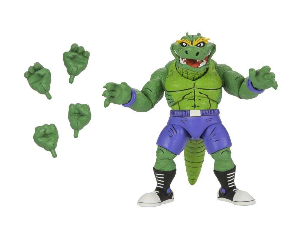 Teenage Mutant Ninja Turtles Adventures Stump Wrestling Leatherhead (Archie Comics) Action Figure - Www.Shopthatapp.ca