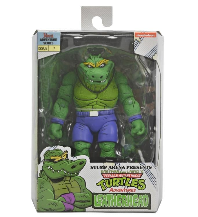 Teenage Mutant Ninja Turtles Adventures Stump Wrestling Leatherhead (Archie Comics) Action Figure - Www.Shopthatapp.ca