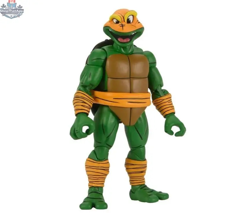 Four Teenage Mutant Ninja Turtles action figures from Toy Snowman, featuring Stump Wrestling Turtles in collectible toy packaging.