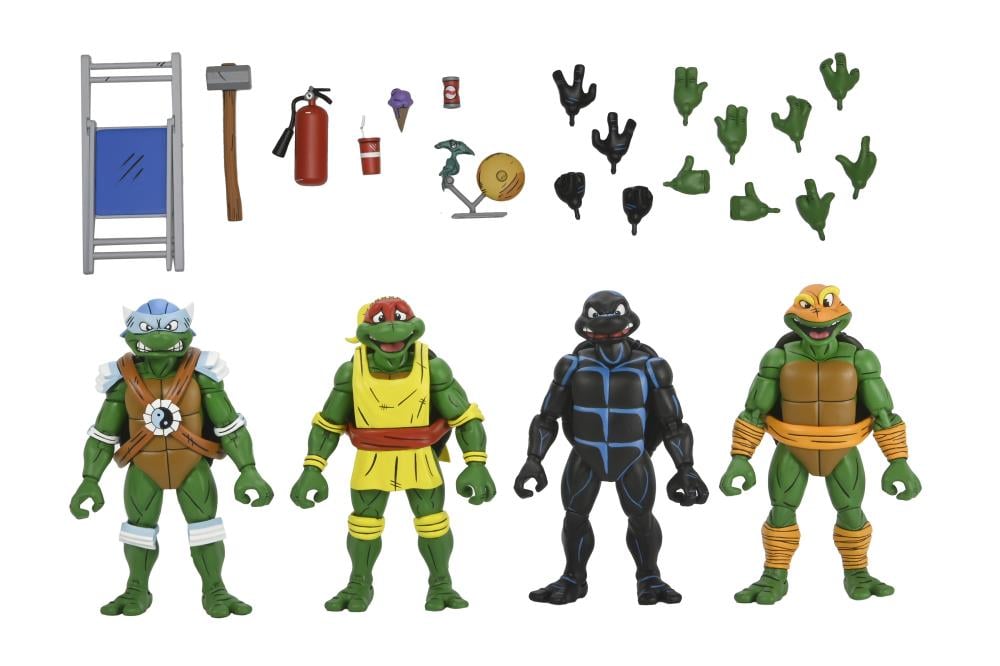 Teenage Mutant Ninja Turtles Adventures Stump Wrestling Turtles (Archie Comics) Four-Pack - Www.Shopthatapp.ca