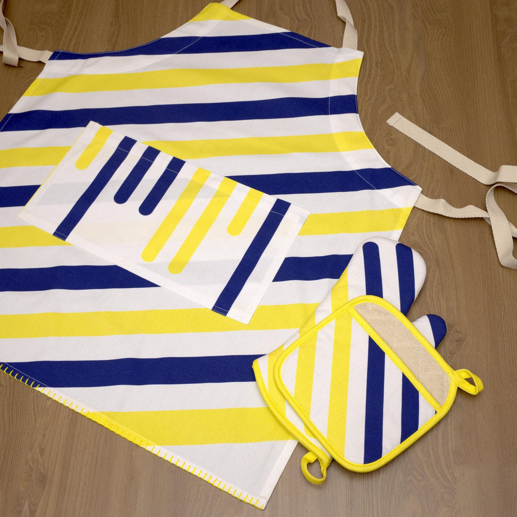 Yellow Piano Tribute Cotton Apron - Shopthatapp.ca