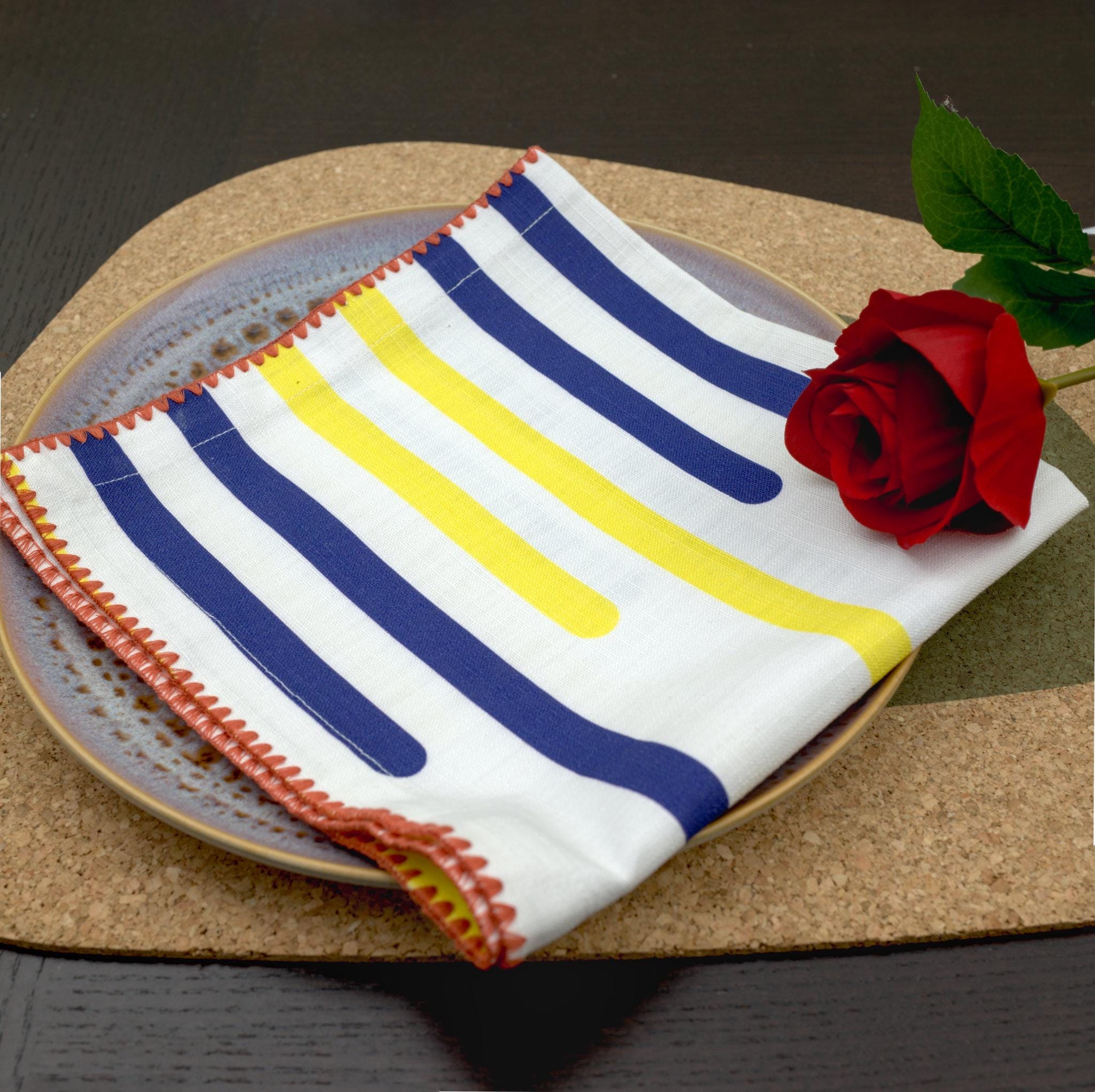 Yellow Piano Dinner Napkins - Shopthatapp.ca