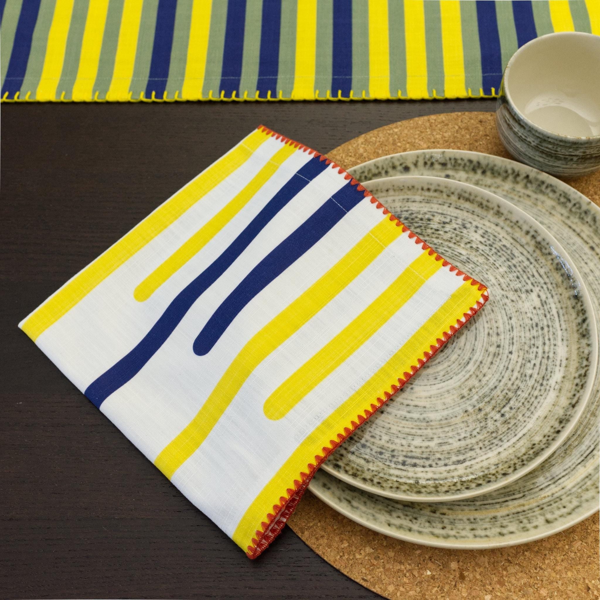 Yellow Piano Dinner Napkins - Shopthatapp.ca