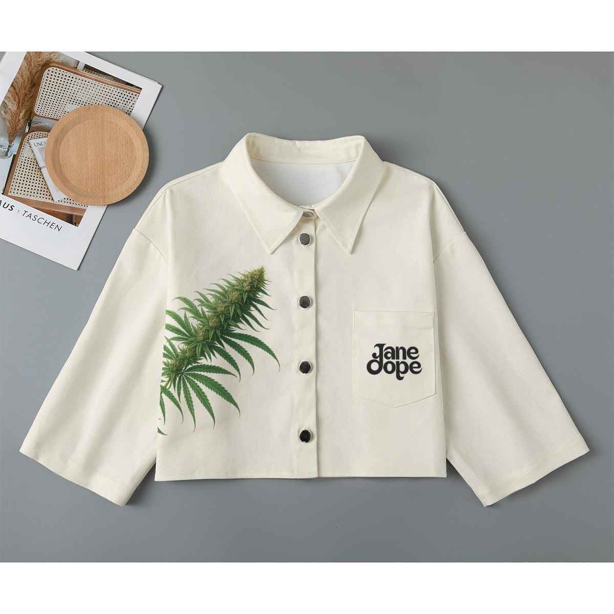 Flora Women's Cropped Jacket | Cotton
