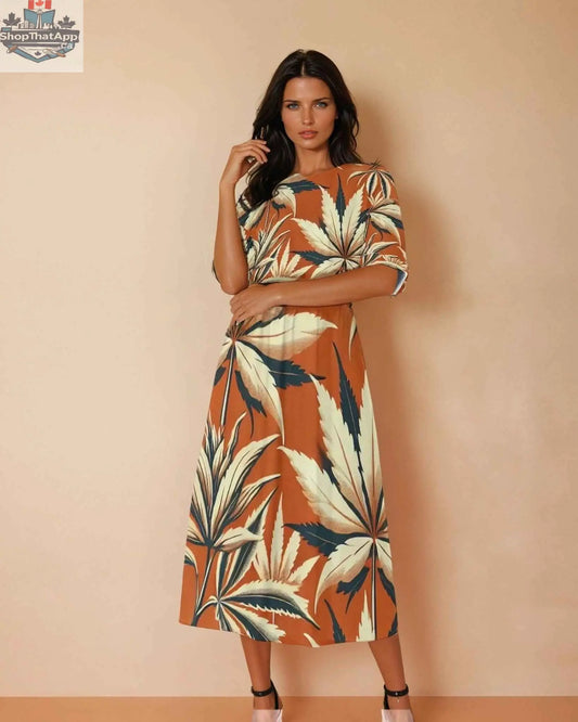 Jane Dope Cali Midi Pocket Dress featuring a relaxed fit, midi length, and practical pockets, ideal for casual and summer wear.