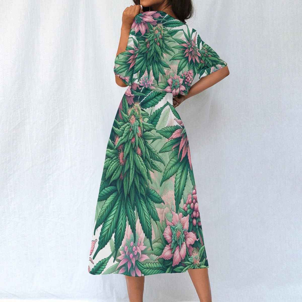 Pink Haze Pocket Waist Dress