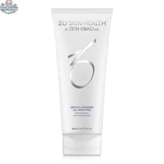 Monarch MD ZO Gentle Cleanser for skin care, clear gel with pump dispenser, suitable for gentle facial cleansing.