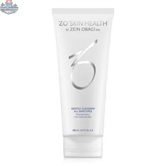 Monarch MD ZO Gentle Cleanser for skin care, clear gel with pump dispenser, suitable for gentle facial cleansing.