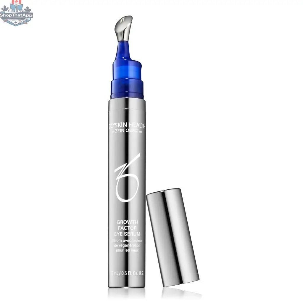 Monarch MD ZO Growth Factor Eye Serum bottle with dropper for youthful, vibrant skin around the eyes.
