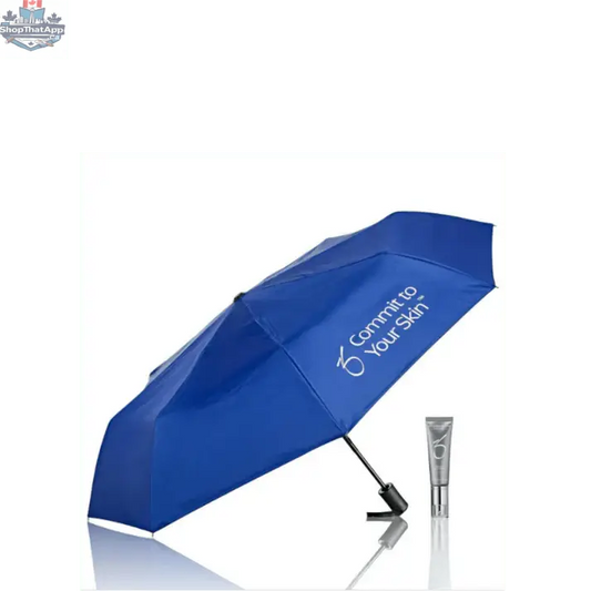 Zoom Instant Pore Refiner and clear umbrella from Monarch MD Medical Aesthetics, displayed on a neutral background.
