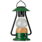 Zoppinh TRU De-LIGHT ROMANTICO LED lantern in fire red, yellow, aqua blue, green, and black with rechargeable light and Bluetooth speaker features.