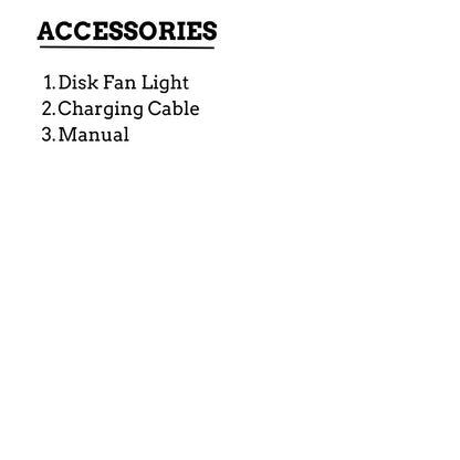 Zoppinh TRU De-LIGHT LiteBreeze LED multi-use disc fan with integrated light, versatile for indoor and outdoor use.